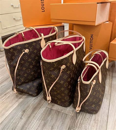 size difference between louis vuitton neverfull|Louis Vuitton tote size chart.